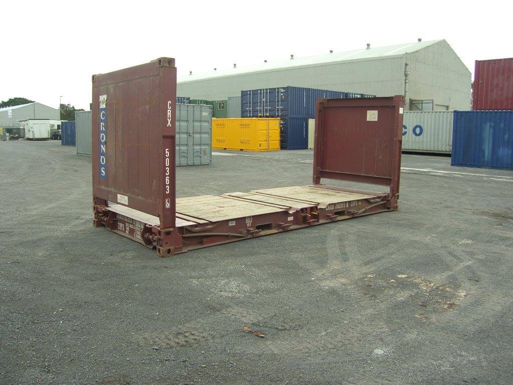 20FT Flat Rack Container